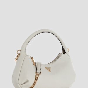 Guess Off-white gilda mini hobo bag