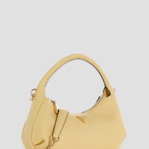 Guess Yellow gilda mini hobo bag