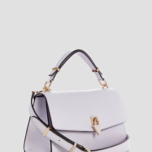 Guess Lilac patsie top handle flap bag