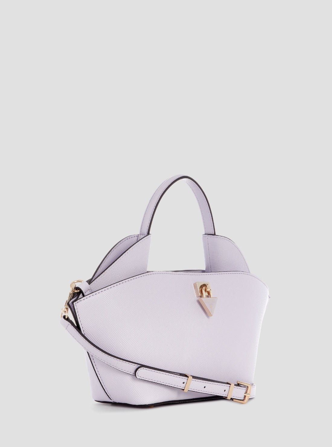 Guess Lilac patsie mini tote bag
