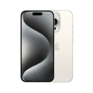 Apple iPhone 15 Pro Max 256GB (White) [~Refurbished: Excellent]