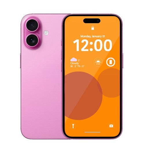 Apple iPhone 16 256GB - Pink - [~Refurbished: As New condition]