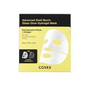 COSRX – Advanced Snail Mucin Glass Glow Hydrogel Mask Set (3 pieces)