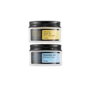 COSRX Snail & Hydration Set – Advanced Snail 92 All in One Cream 100ml + Hyaluronic Acid Intensive Cream 100ml