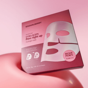 EQQUALBERRY – Collagen Pore-tight up Hydrogel Mask Set 30G (4 Pieces)