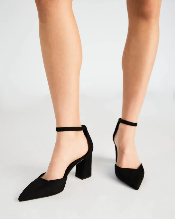 Novo IVANKA BLACK SUEDE