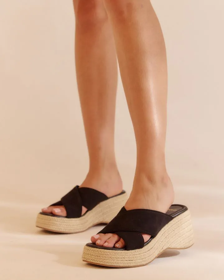 Novo WINOLA BLACK SUEDE